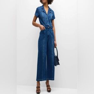 PAIGE Blue Denim Jumpsuit